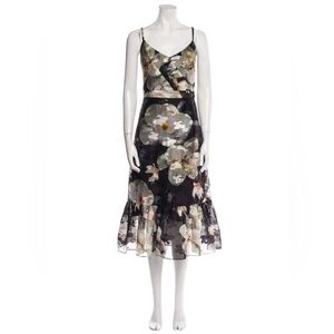 NWT Marchesa Notte Cocktail Dress Size 4 Elegant Formal Evening